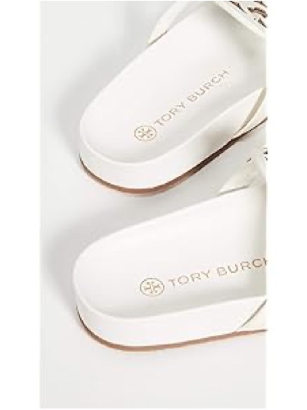 Tory Burch Women's Miller Cloud Sandals, New Ivory, Off White, 11 Medium US - Picture 3 of 7